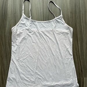Auden White Spaghetti Strap Undershirt Cami Tank Top